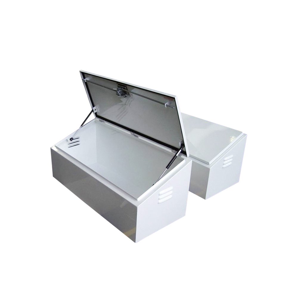 Custom sheet metal fabrication products with powder coating