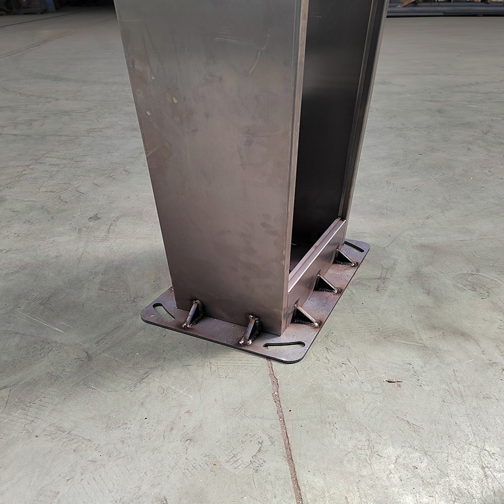 Custom logo steel laser cutting service metal stamping bending sheet metal fabrication weld parts