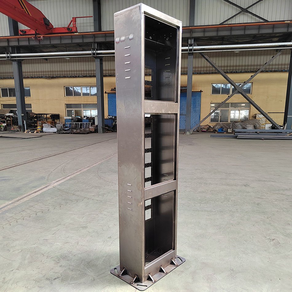 Custom logo steel laser cutting service metal stamping bending sheet metal fabrication weld parts
