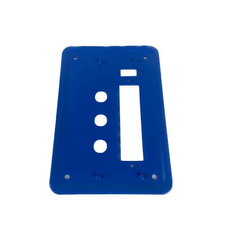 Aluminum Sheet Metal Fabrication Parts Custom Punching Service Steel Laser Custting Parts with Powder Coating Finishing