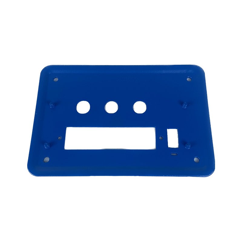 Aluminum Sheet Metal Fabrication Parts Custom Punching Service Steel Laser Custting Parts with Powder Coating Finishing