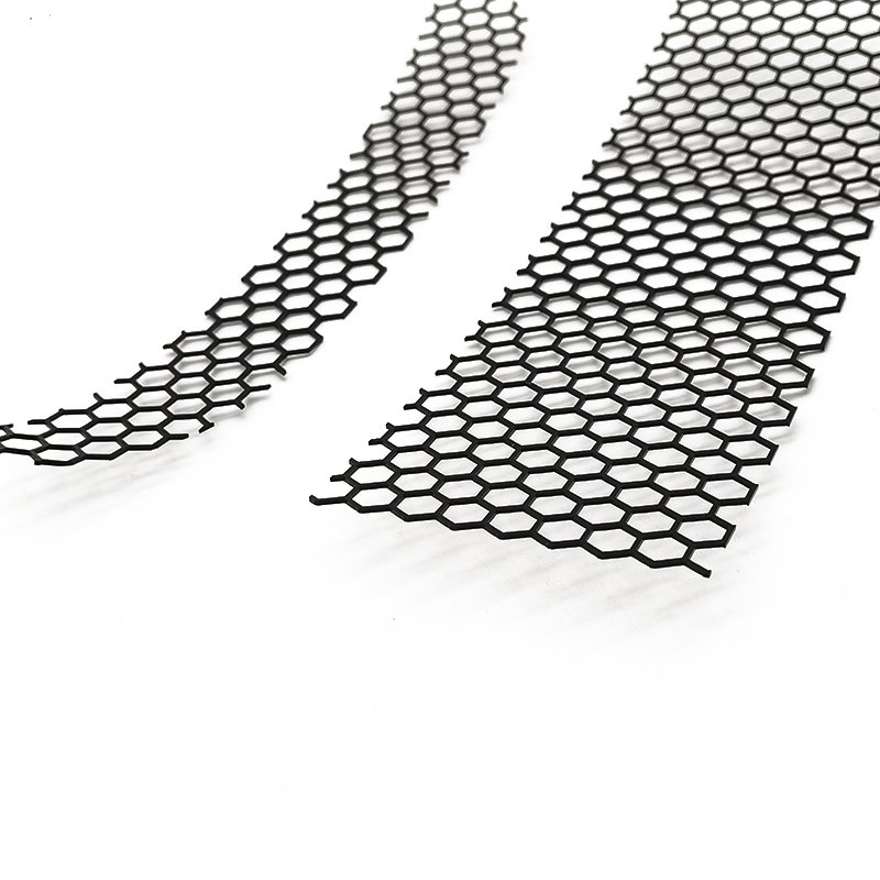 Custom Manufacture stainless steel aluminium laser cutting Mesh Sheet Metal Fabrication Product black powder coating service