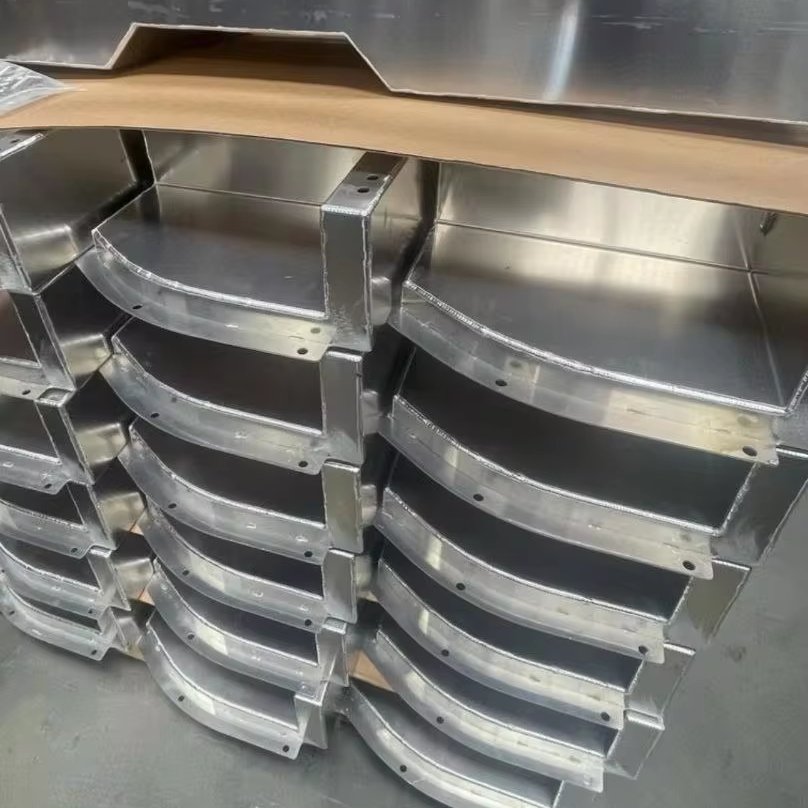 Customized Aluminum Stamping Laser Cutting Bending Welding Assembly Services for Sheet Metal Enclosures Fabrication