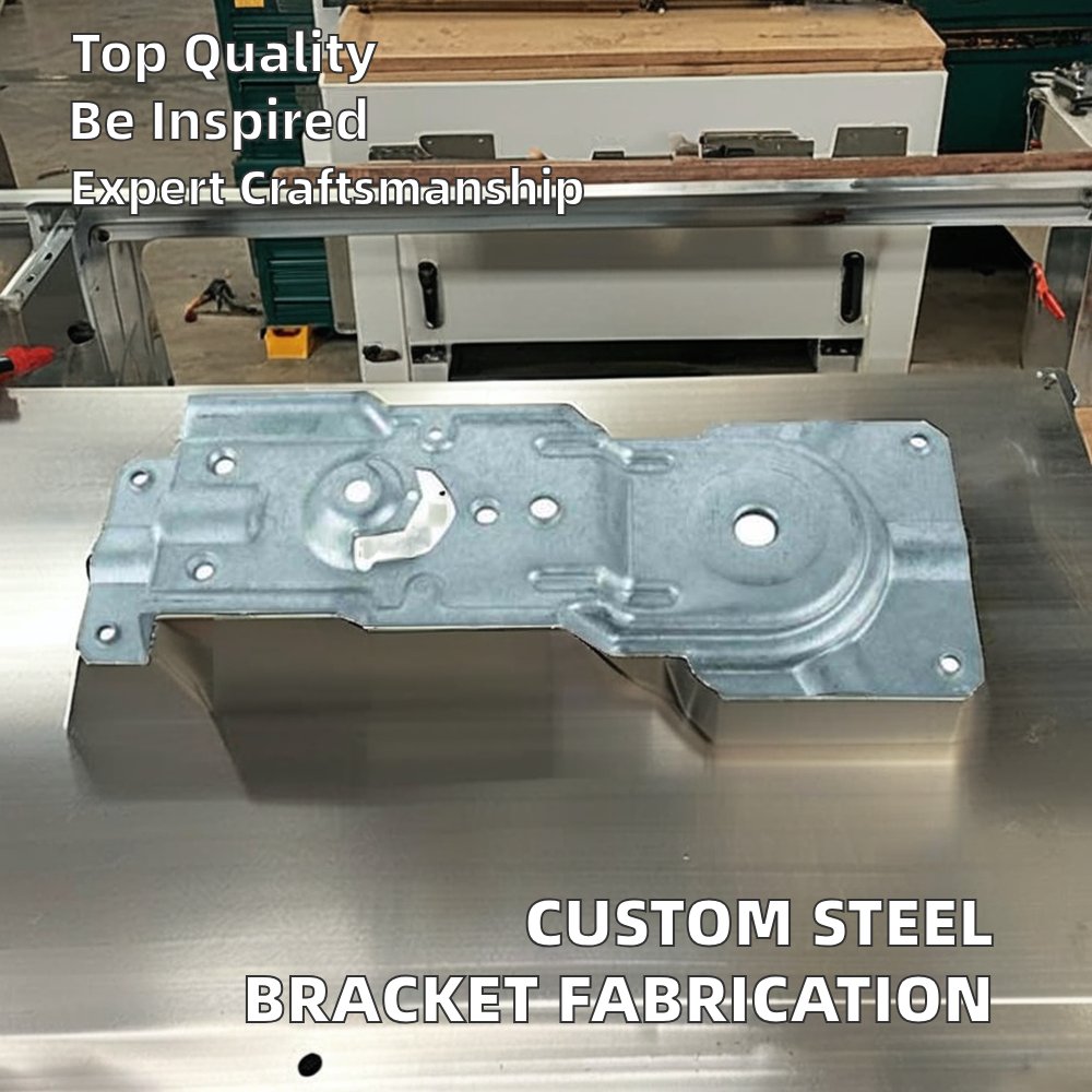 Custom Sheet Metal Fabrication Services Stainless Steel Bracket Bending Stamping Laser Cut