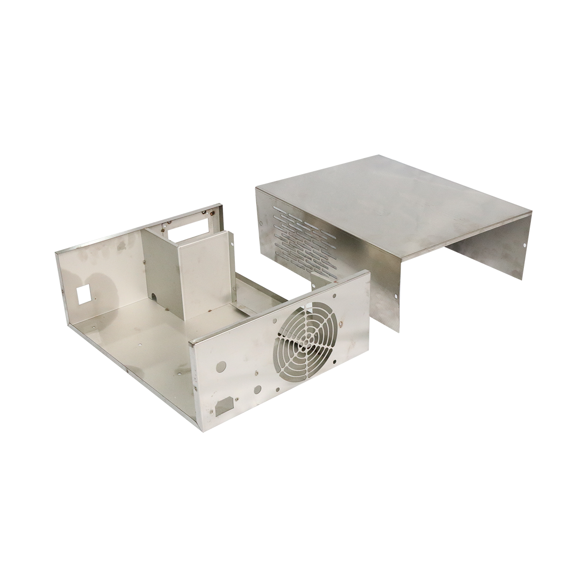 Custom OEM Sheet Metal Fabrication Processing Small Case Stamping Chassis Box Casing Enclosure