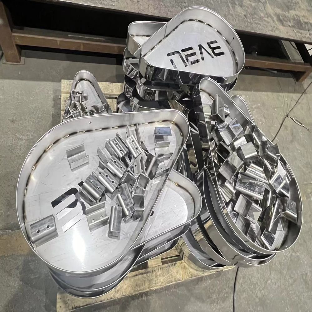 Customized High Precision Stamping Part Stainless Steel Sheet Metal Fabrication With Laser Cutting Bending