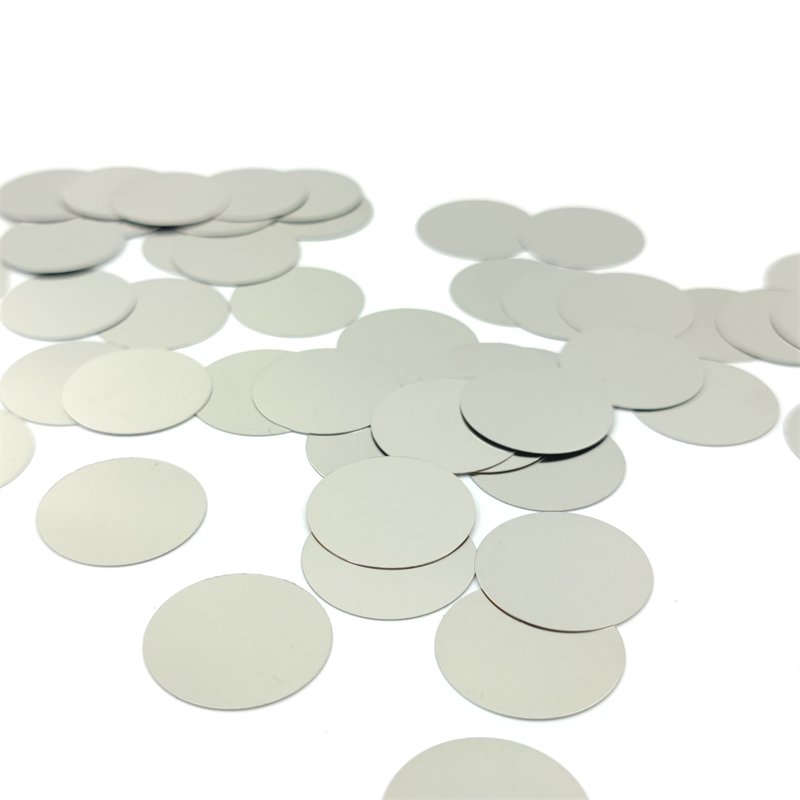 Coin Stamping Parts Sheet Metal Fabrication Circular Stainless Steel Laminate