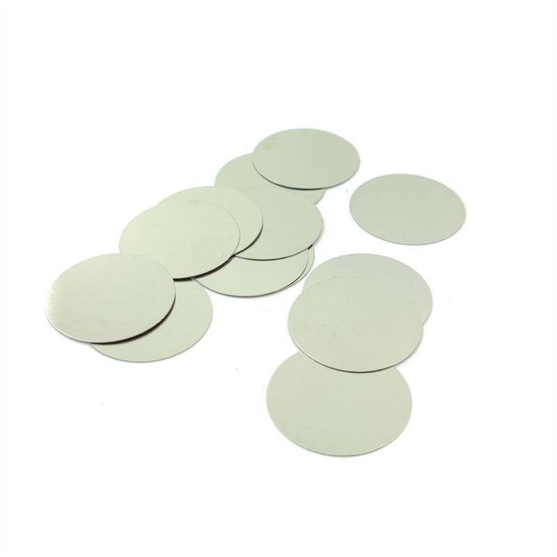 Coin Stamping Parts Sheet Metal Fabrication Circular Stainless Steel Laminate