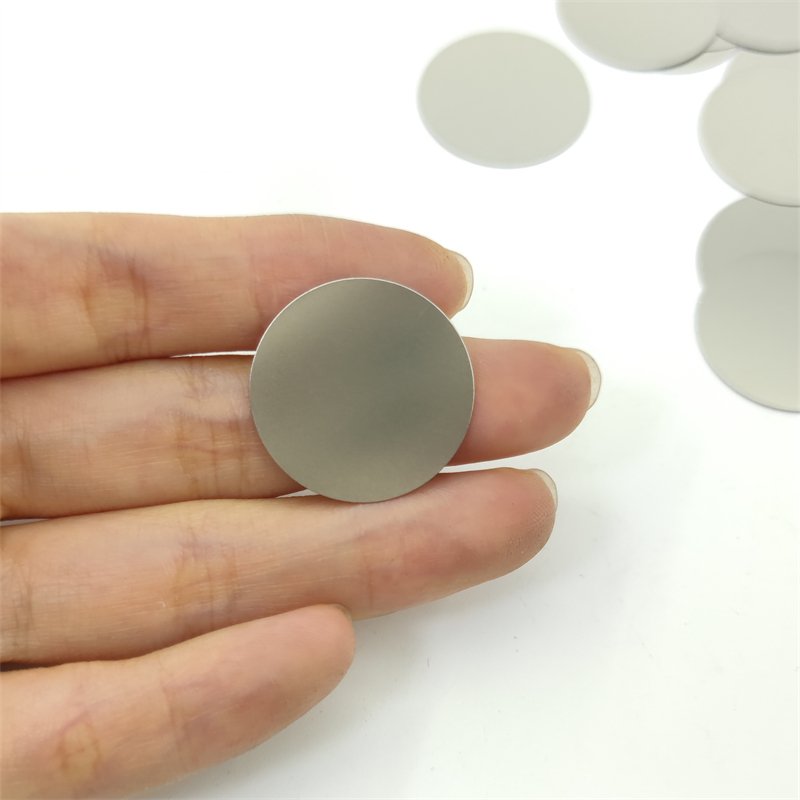 Coin Stamping Parts Sheet Metal Fabrication Circular Stainless Steel Laminate