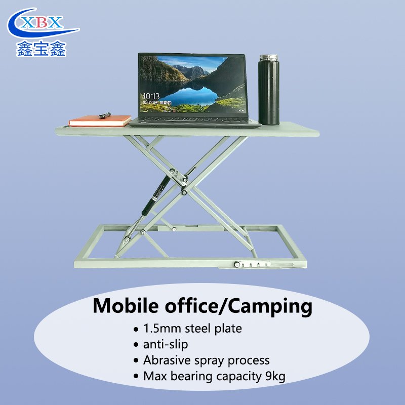 Online Hot Sale Portable Folding Computer Table Sheet Metal Fabrication Different Types Folding Table