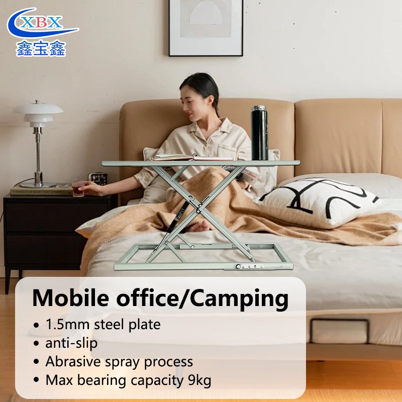 Online Hot Sale Portable Folding Computer Table Sheet Metal Fabrication Different Types Folding Table