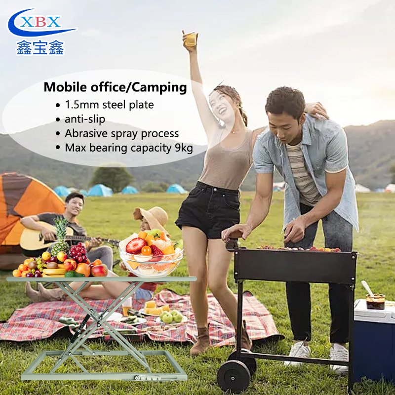 Online Hot Sale Portable Folding Computer Table Sheet Metal Fabrication Different Types Folding Table