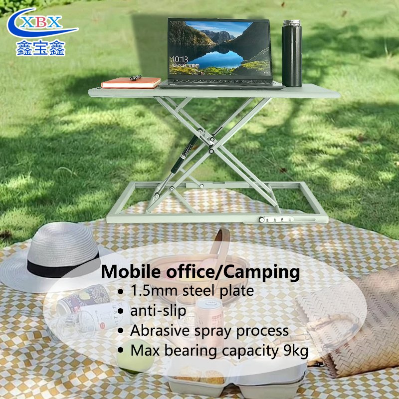 Online Hot Sale Portable Folding Computer Table Sheet Metal Fabrication Different Types Folding Table