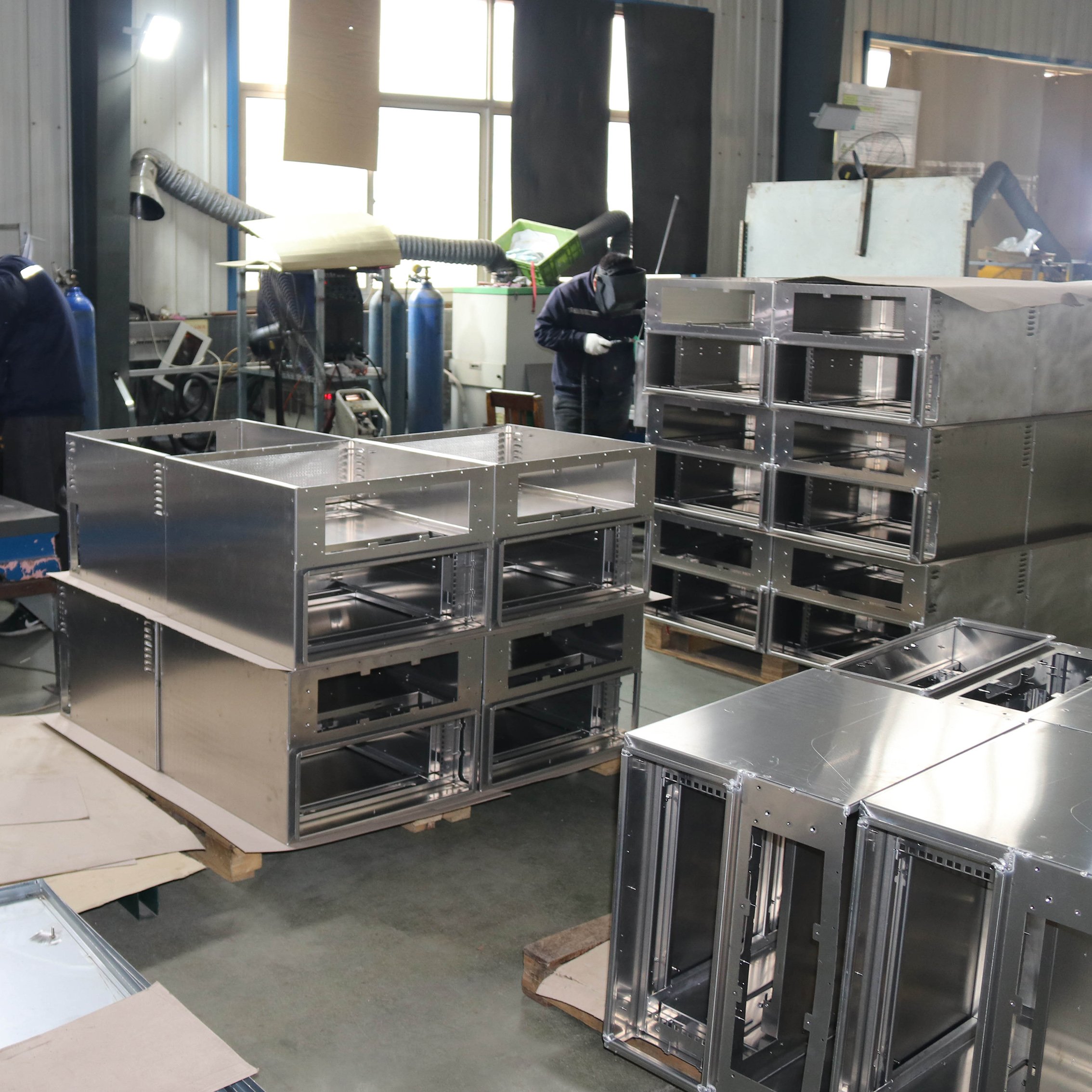 stainless steel product sheet metal steel laser cutting part metal fabrication customized service