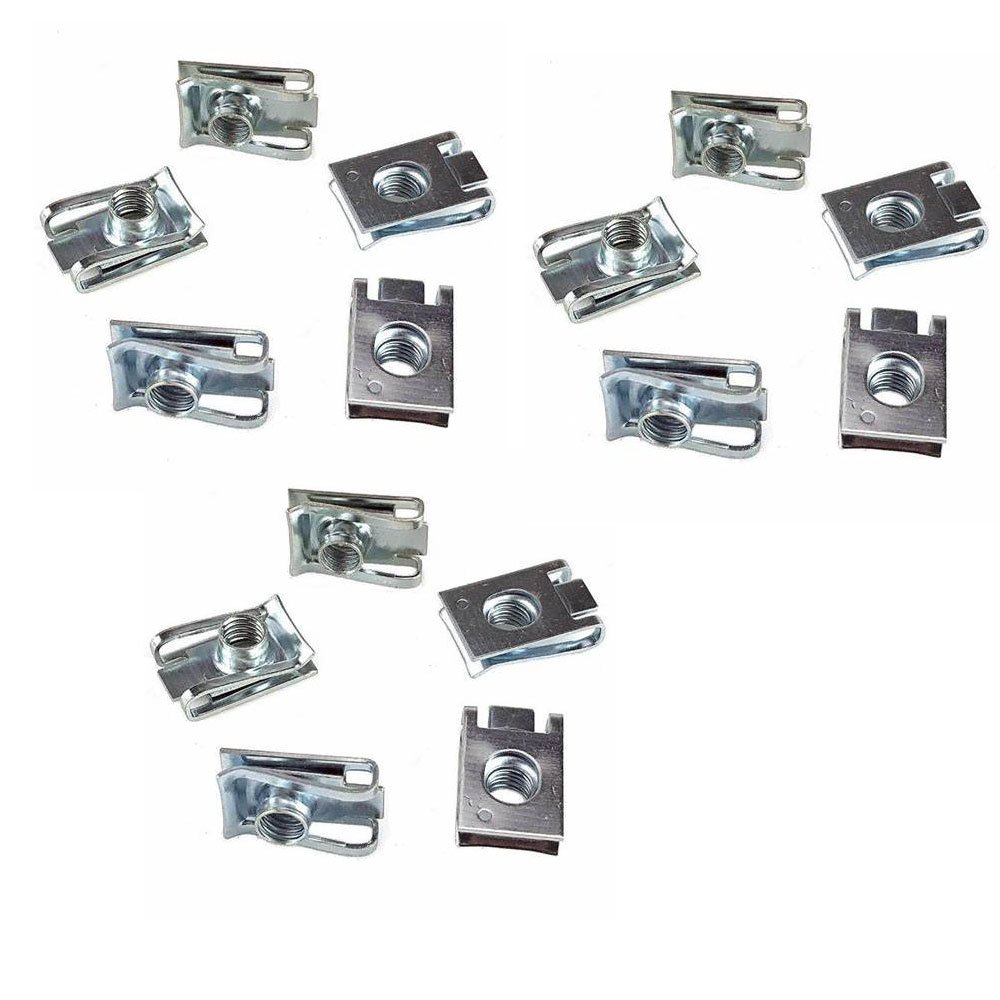 Custom Sheet Metal Fabrication Zinc Plated Spring Clip Nut spring steel speed fastener u nut clip spire clips fasteners
