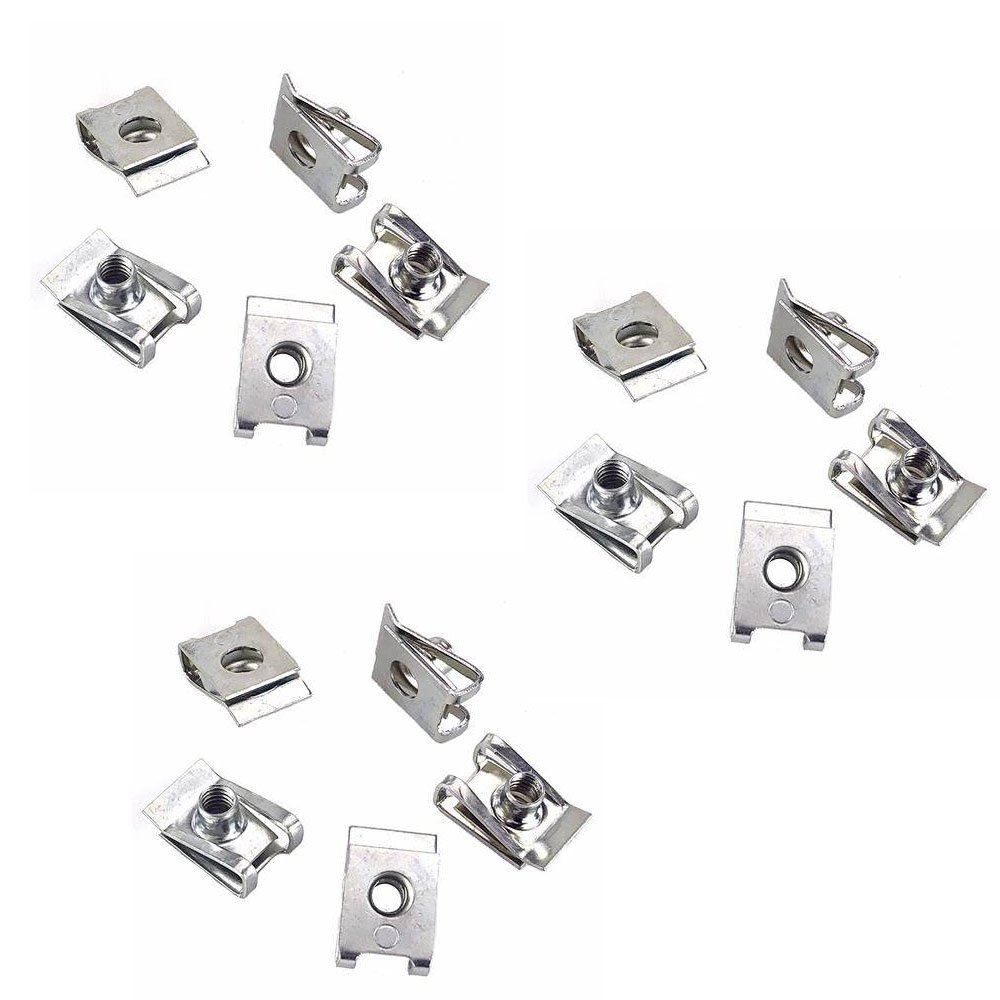Custom Sheet Metal Fabrication Zinc Plated Spring Clip Nut spring steel speed fastener u nut clip spire clips fasteners
