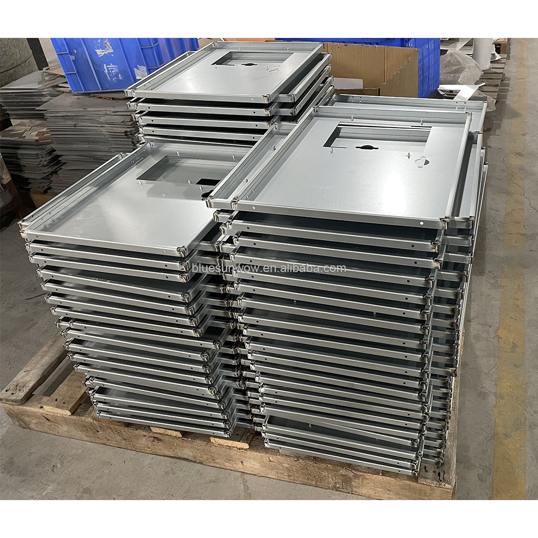 OEM Cnc Sheet Metal Laser Cutting Welding Parts Stamping Service Sheet Metal Punch Processing Fabrication Metal Cutting Laser