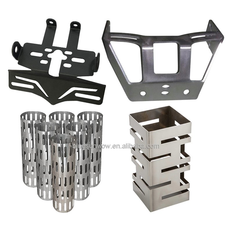 OEM Cnc Sheet Metal Laser Cutting Welding Parts Stamping Service Sheet Metal Punch Processing Fabrication Metal Cutting Laser