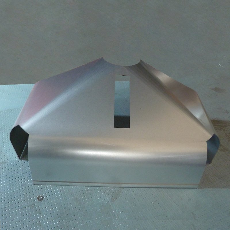 Aluminum anodized stainless steel parts laser cutting bending weld sheet metal fabrication