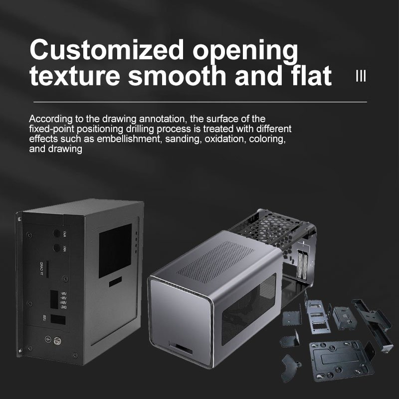 OEM Cutting Parts Products Machine Services Box Welded Bending Stamping Punching CNC Custom Sheet Metal Fabrication Enclosure