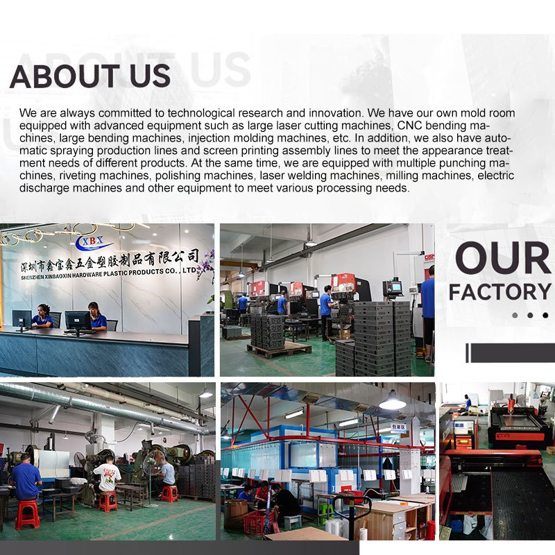 OEM Cutting Parts Products Machine Services Box Welded Bending Stamping Punching CNC Custom Sheet Metal Fabrication Enclosure