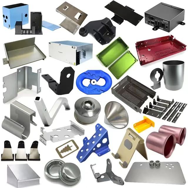 Custom Sheet Metal Fabrication Parts Stamping Bending Welding Laser Cutting Services for Steel Stainless Steel Aluminium