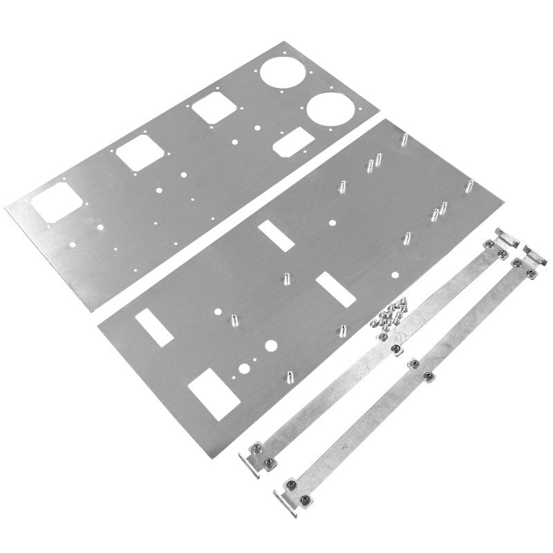 Industrial Custom Sheet Metal Fabrication Bending Aluminum Metal Enclosure with Custom Fabrication Laser Cutting