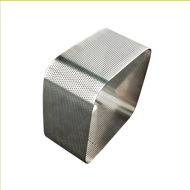 Mass customization hot etched new energy car horn mesh cover precision sheet metal aluminum stainless steel auto parts