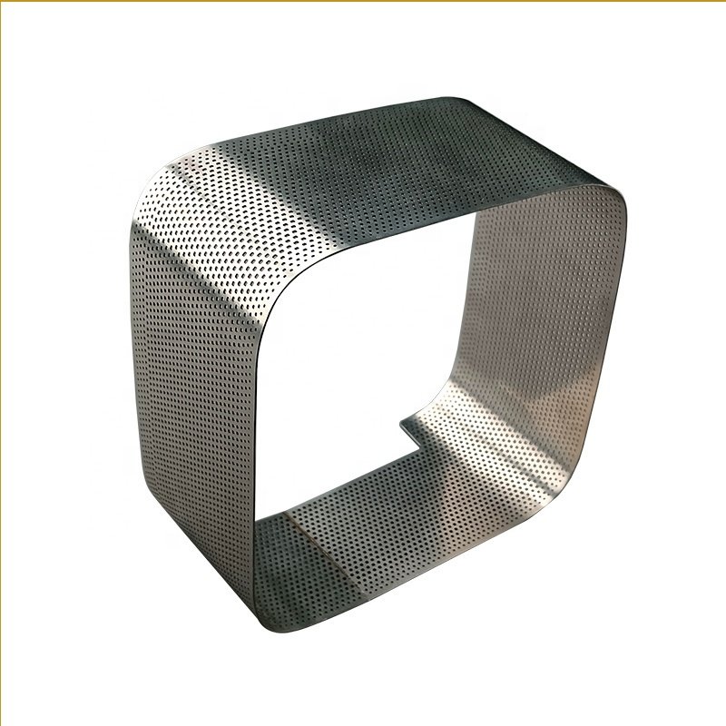 Mass customization hot etched new energy car horn mesh cover precision sheet metal aluminum stainless steel auto parts