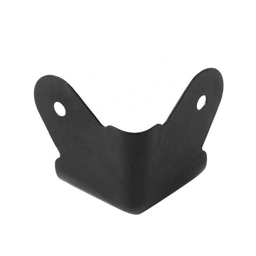 Custom metal 304 stainless steel corner bracket stamping galvanized sheet metal welding bending sheet metal mechanical parts