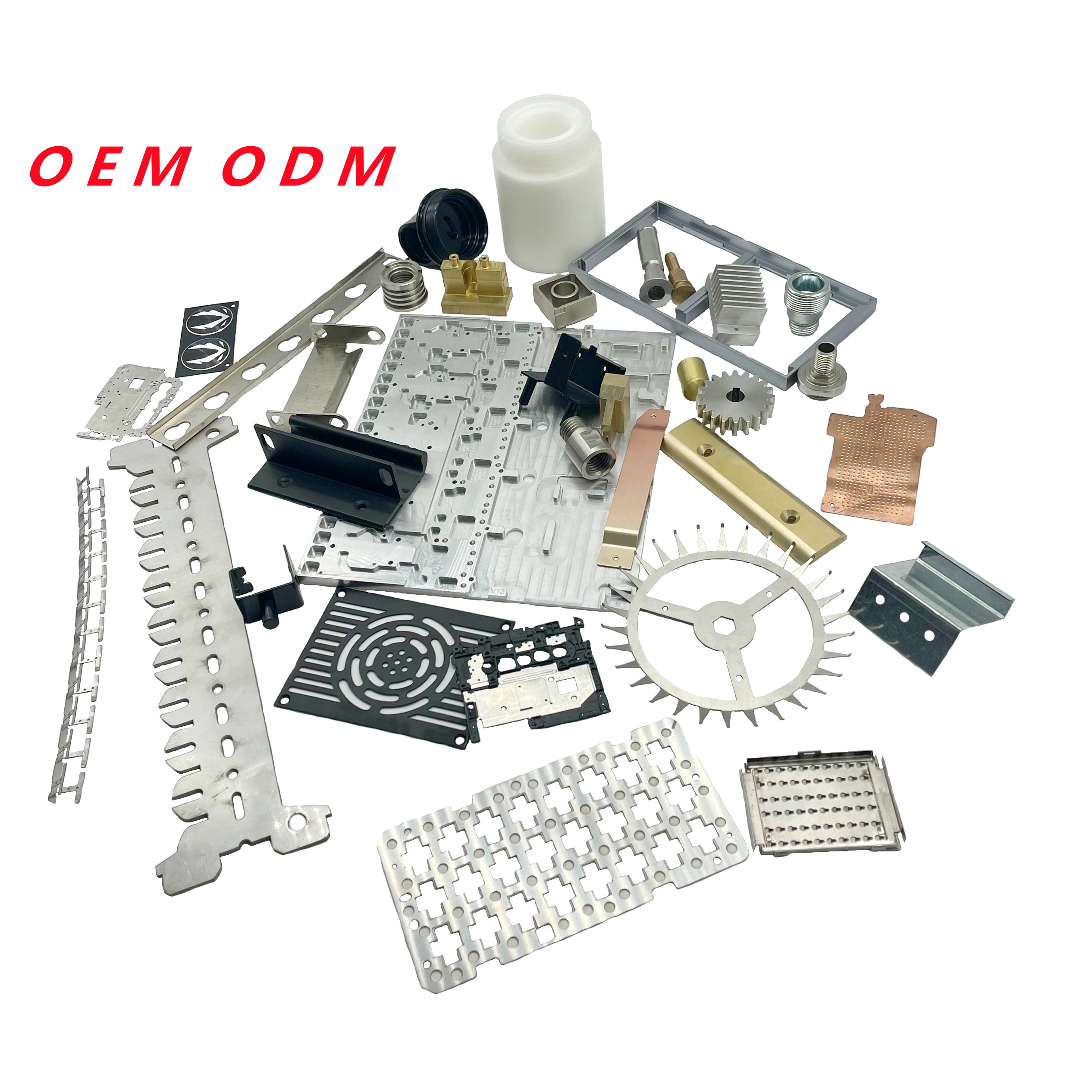 Black cnc turning bed corner brace sheet metal stamping parts sheet metal fabrication laser cutting tube service