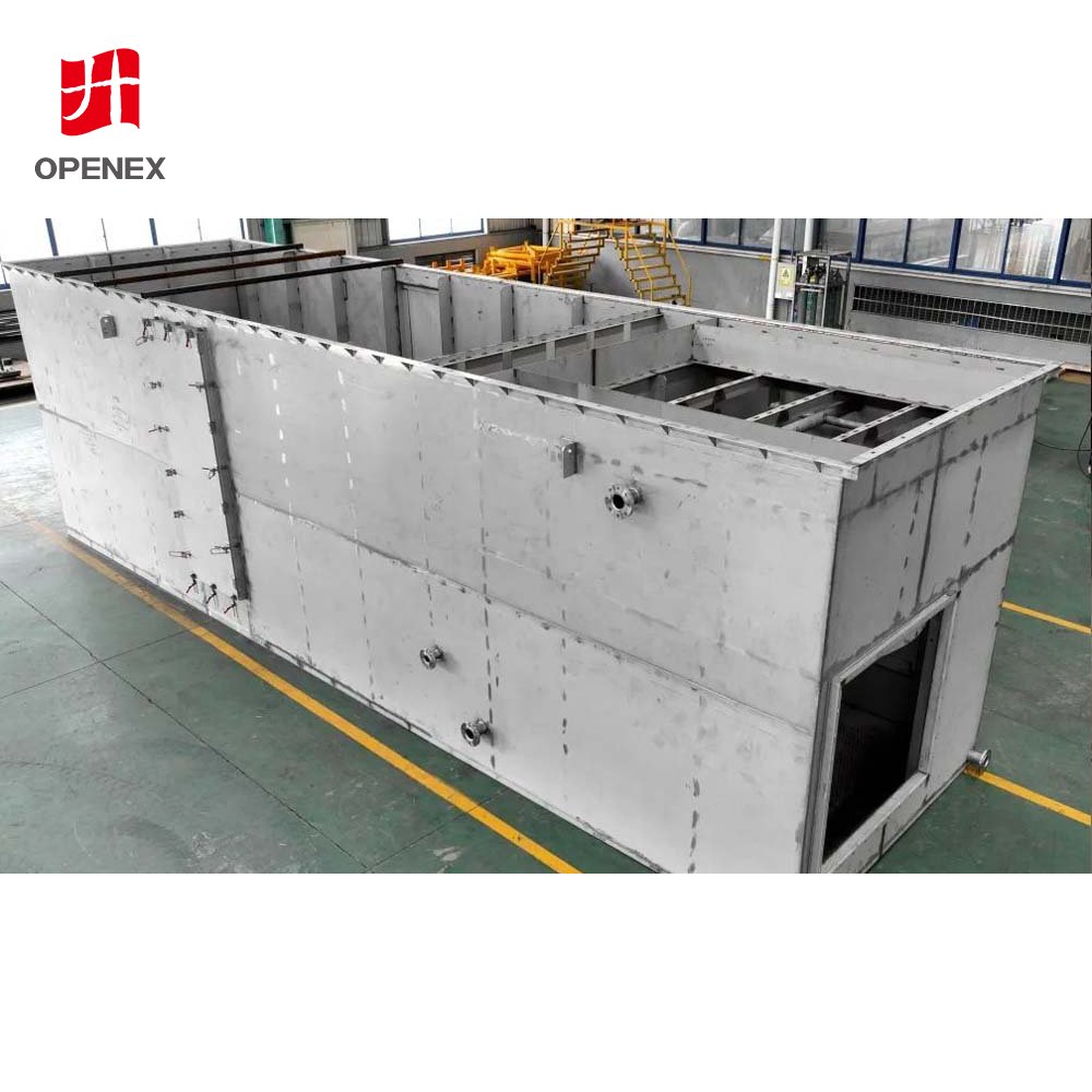 OEM Service Textile Washing Machine Precision Large Rectangular Tank Stainless Steel Sheet Metal Custom Steel Fabrication