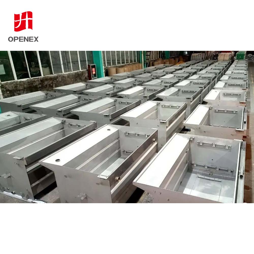 OEM Service Textile Washing Machine Precision Large Rectangular Tank Stainless Steel Sheet Metal Custom Steel Fabrication