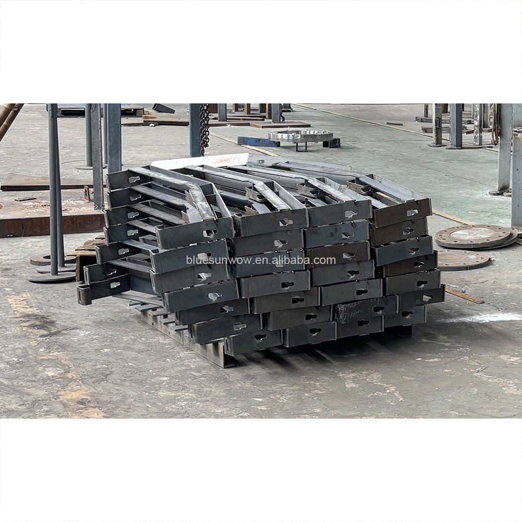 OEM/ODM Mild Steel Structure Fabrication Welding Process Polishing Steel Enclosure Box Frame Sheet Metal Fabrication