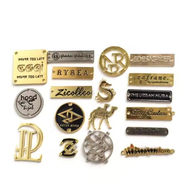 OEM Baggage tag Sheet metal laser cut Stainless steel nameplate metal tags metal logo design crafts