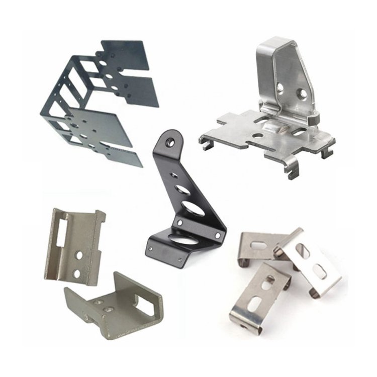 Custom Laser Cutting Bending Welding Service Carbon Steel Metal Bracket Sheet Metal Fabrication