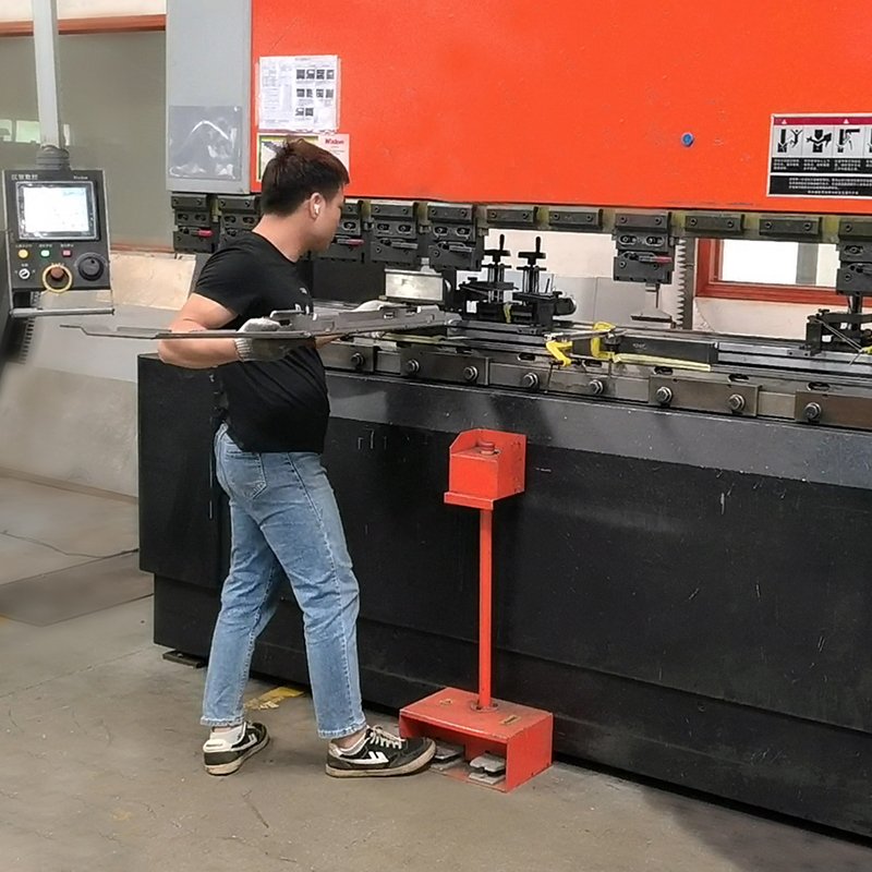 Steel aluminum sheet metal fabrication and welding sheet metal work case parts sheet metal working fabrication