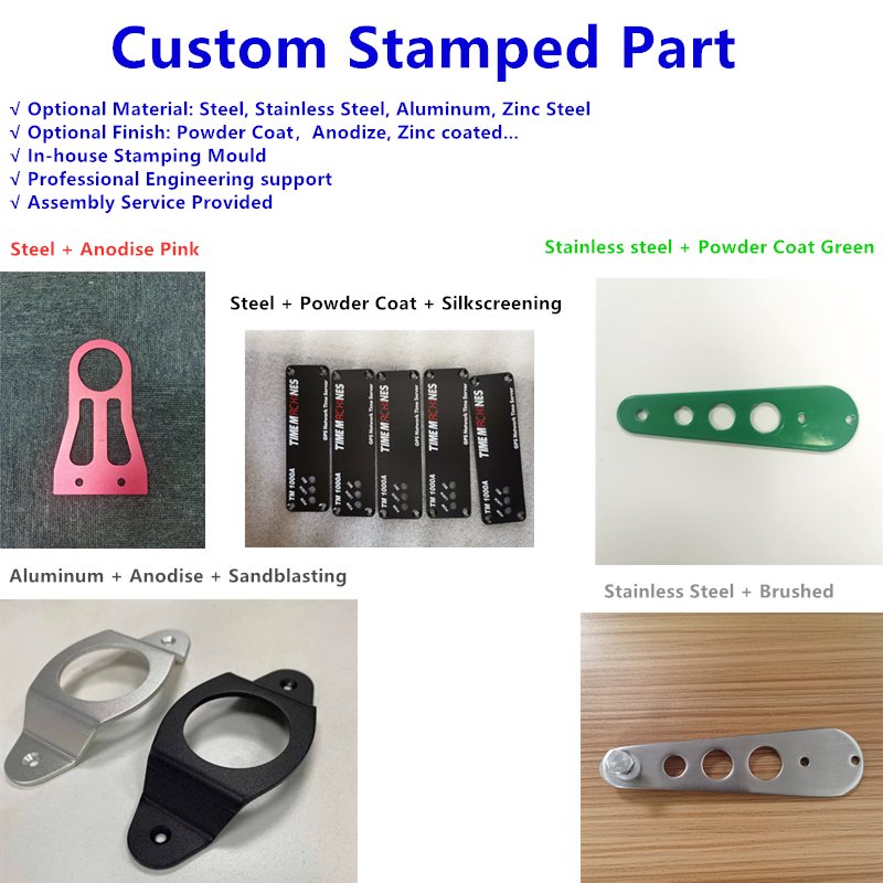 Cheap ISO 9001 factory professional sheet metal custom aluminum steel punching parts high quality sheet metal stamping service