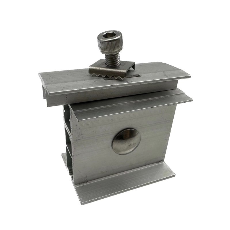 Grounding Clips for Solar Panel Mounting Aluminum Sheet Metal Fabrication