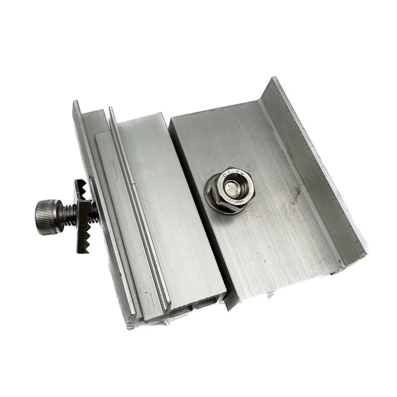 Grounding Clips for Solar Panel Mounting Aluminum Sheet Metal Fabrication