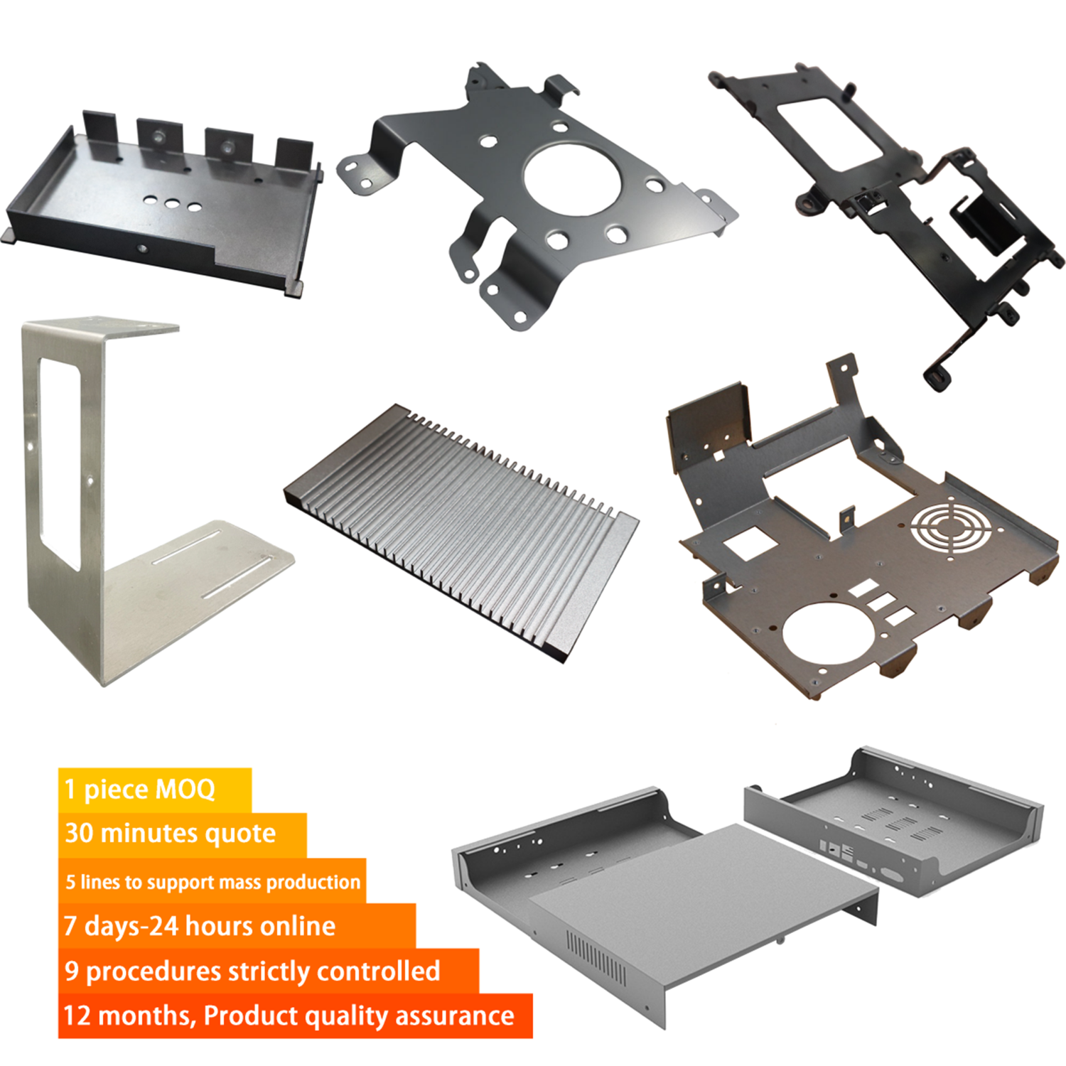 OEM customized sheet metal stamping parts laser cutting stainless steel aluminum stamping plate metal manufacturing services