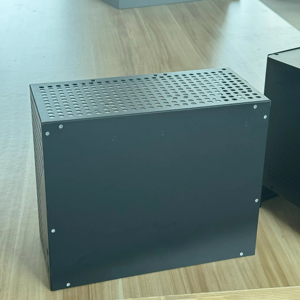 Custom High Quality Perforated Aluminum Server Case Sheet Metal Computer Case Chassis for DIY PC Gaming PC