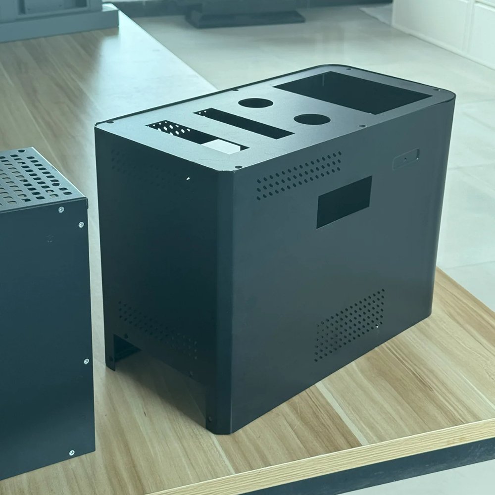 Custom High Quality Perforated Aluminum Server Case Sheet Metal Computer Case Chassis for DIY PC Gaming PC