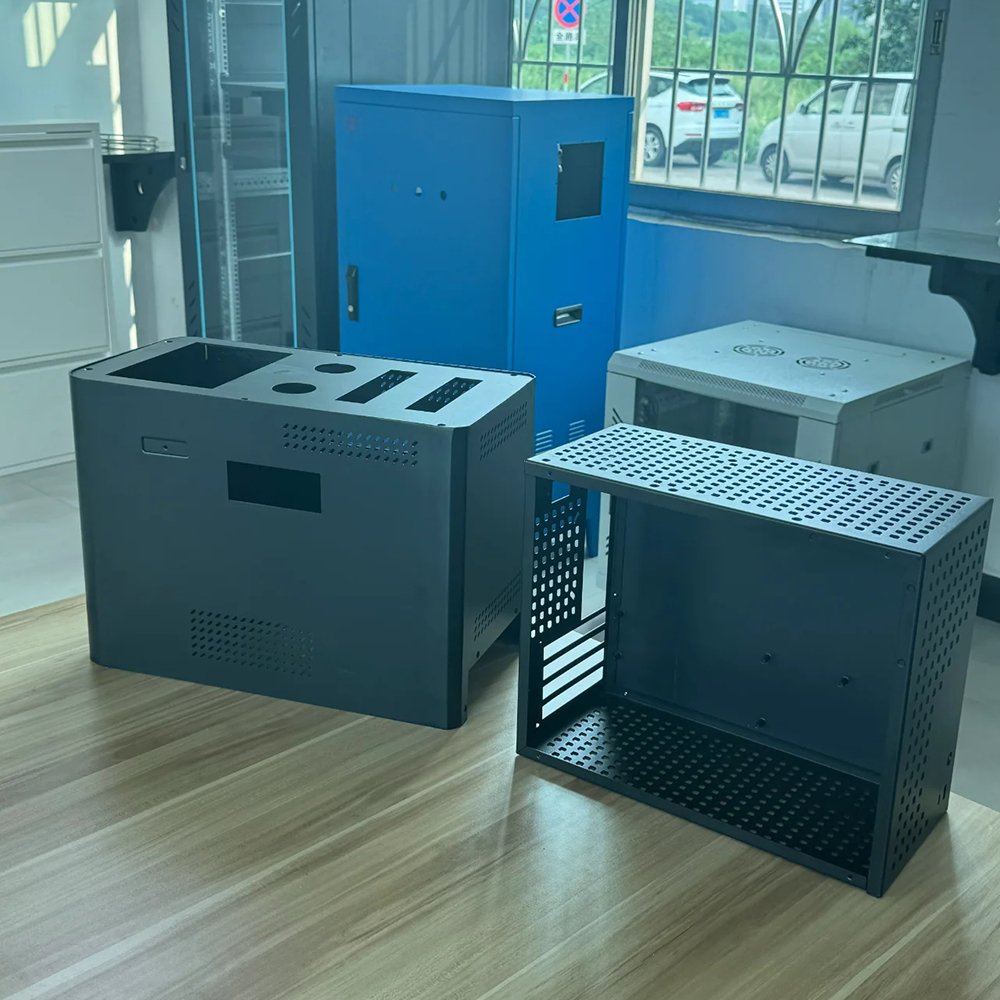 Custom High Quality Perforated Aluminum Server Case Sheet Metal Computer Case Chassis for DIY PC Gaming PC