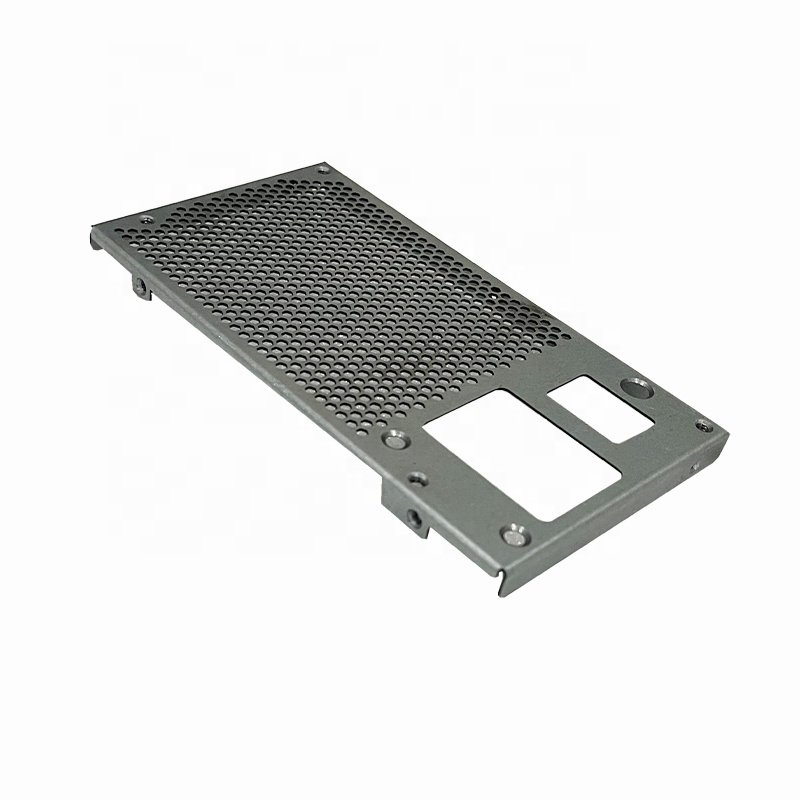 Mass produced chassis host radiator metal parts laser cutting fabrication suppliers for electronic equipment