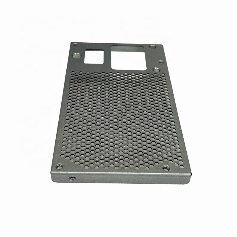 Mass produced chassis host radiator metal parts laser cutting fabrication suppliers for electronic equipment