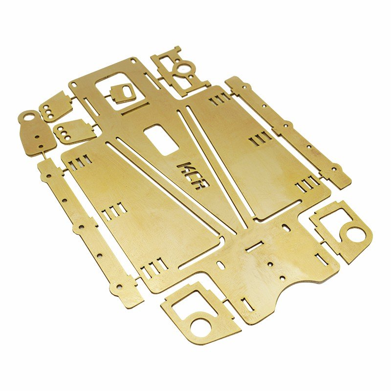 High Quality Sheet Metal Fabrication Service Laser Cutting Component With Powder Coated Surface Treatment
