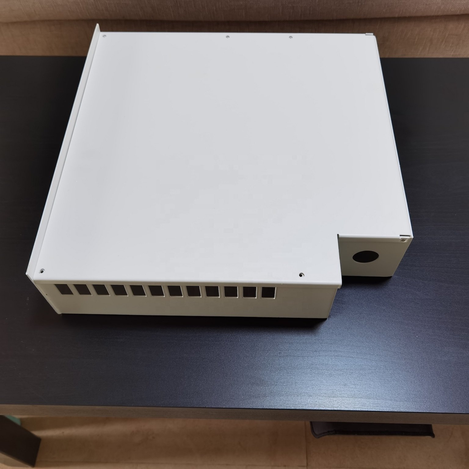OEM Carbon Steel Enclosure Color Powder Coated Customer Sheet Metal Fabrication Tray