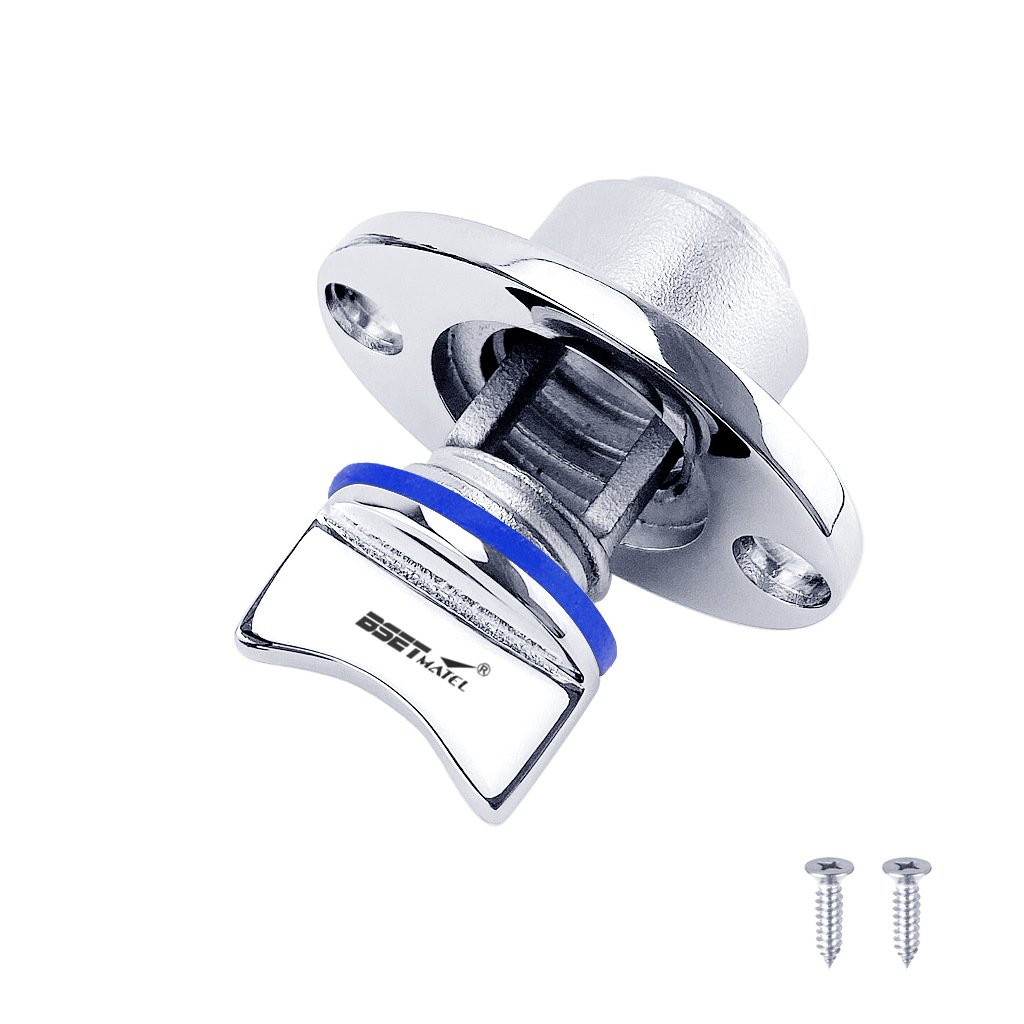 Marine Stainless Steel Stern Wire Plug Bilge Drain Outlet Valve with High Sheet Metal Fabrication Quality