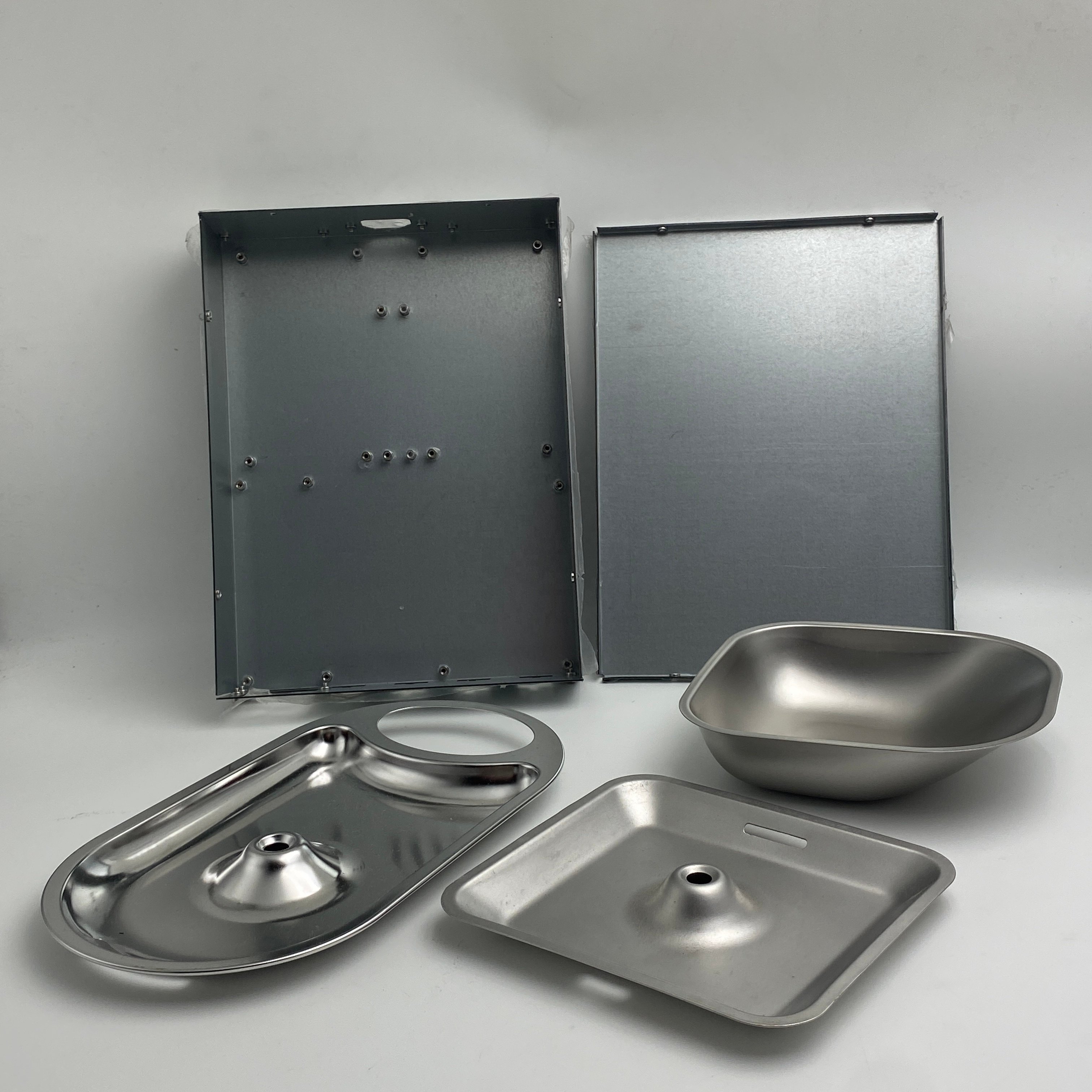 Custom Sheet Metal Fabrication Parts Stainless Steel Aluminum high quality chrome metal stamping sheet metal fabrication